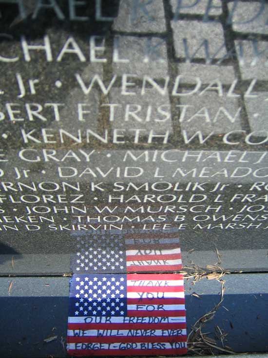 Vietnam Veterans Memorial. Photo by Naomi Sachs