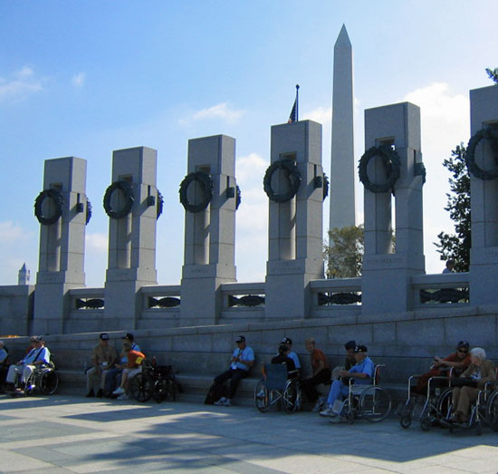 National World War II Memorial. Photo by Naomi Sachs