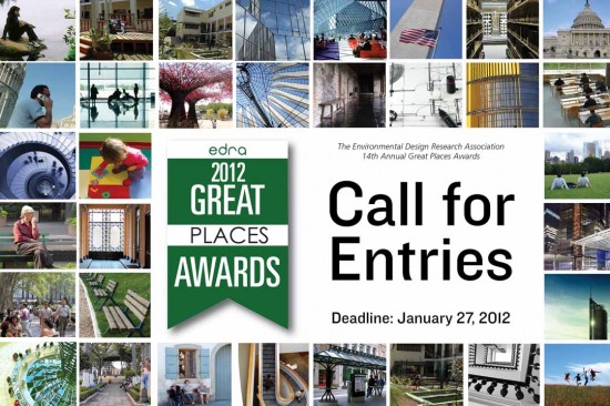 EDRA Great Places 2012 Call for Entries