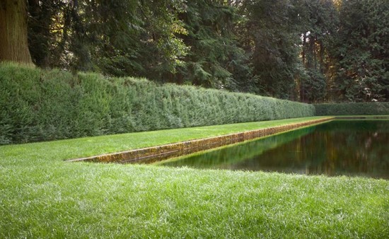Reflecting pool, Bloedel Reserve. Photo by Henry Domke, http://henrydomke.com