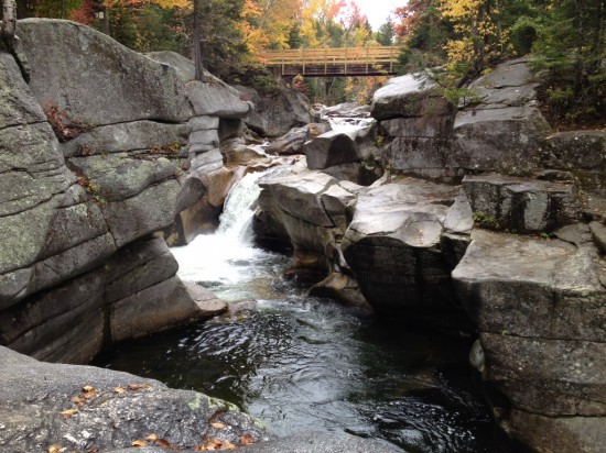 New Hampshire falls in fall. Photo by Alberto Salvatore